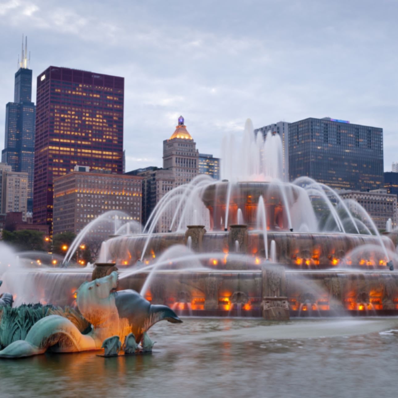 Buckingham Fountain - At Grant Park