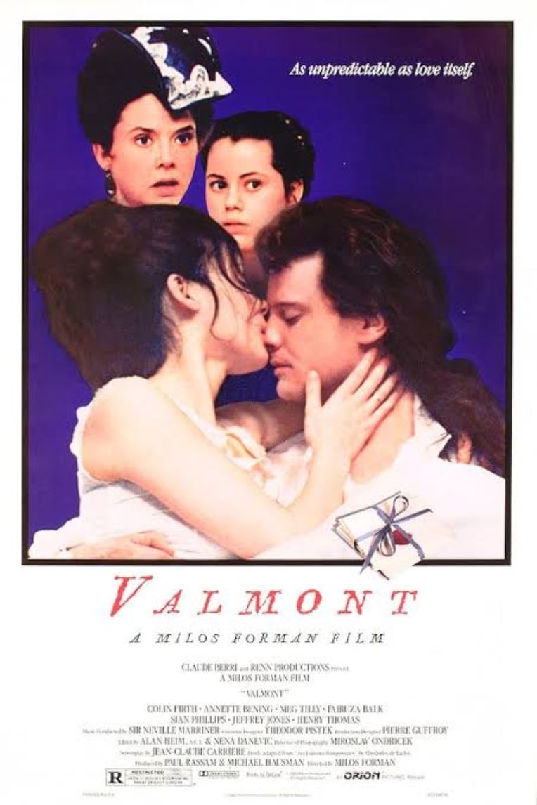Valmont - Miloš Forman · 1989
