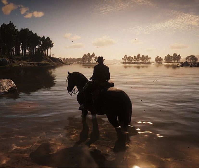 Cavalgar no Rdr2