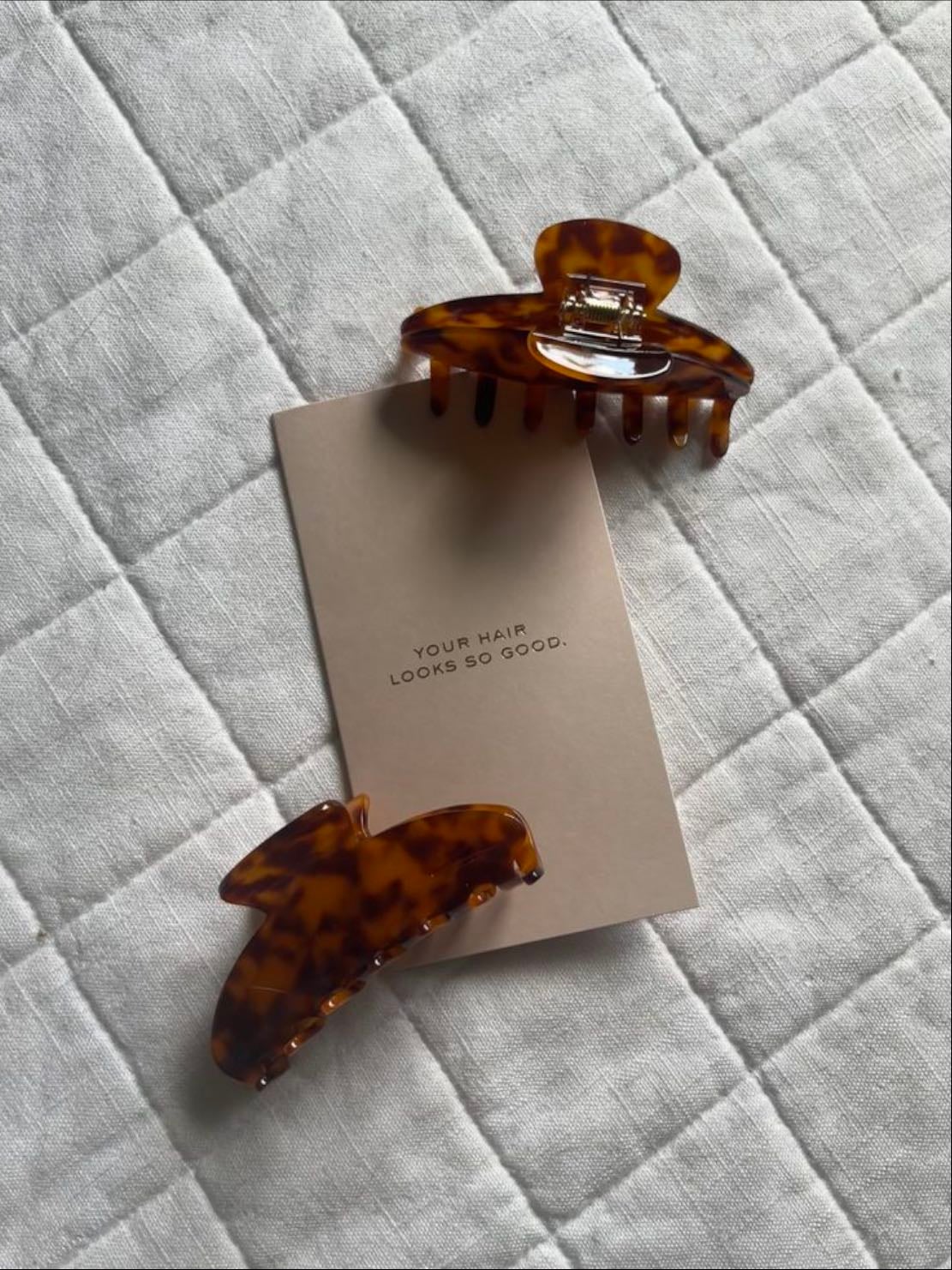 emi jay hair clip - tortoise