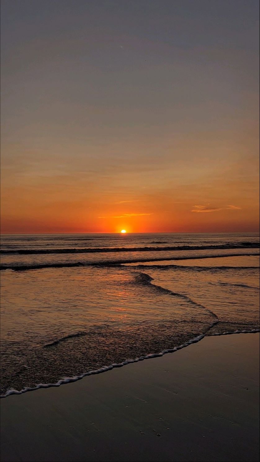 ver el amanecer en la playa