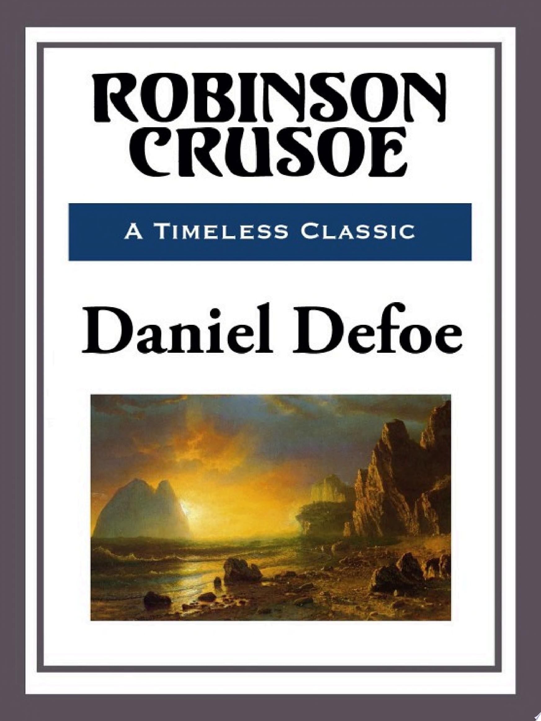 Robinson Crusoe - Daniel Defoe · 2014