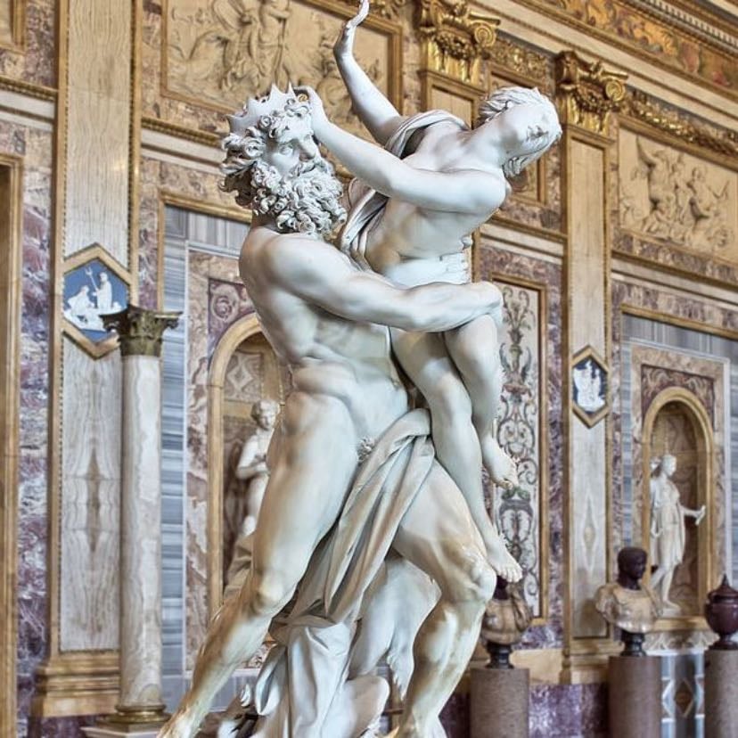 El rapto de Proserpina - Bernini, 1621-1622