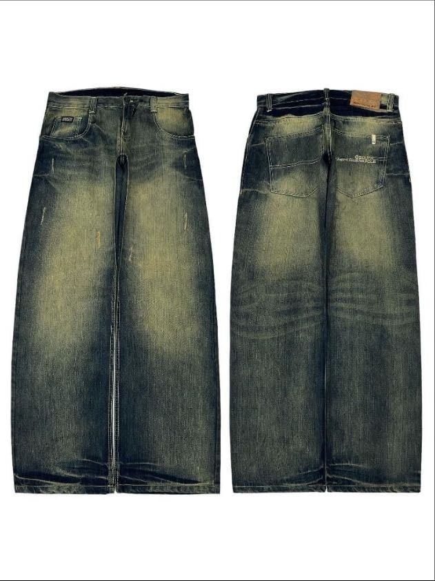 Washed jeans