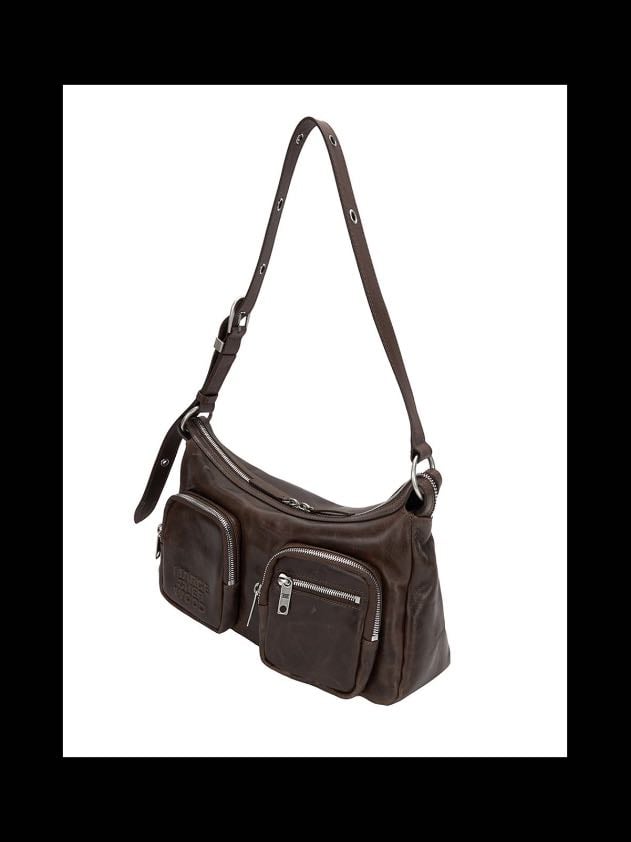 Brown hobo bag