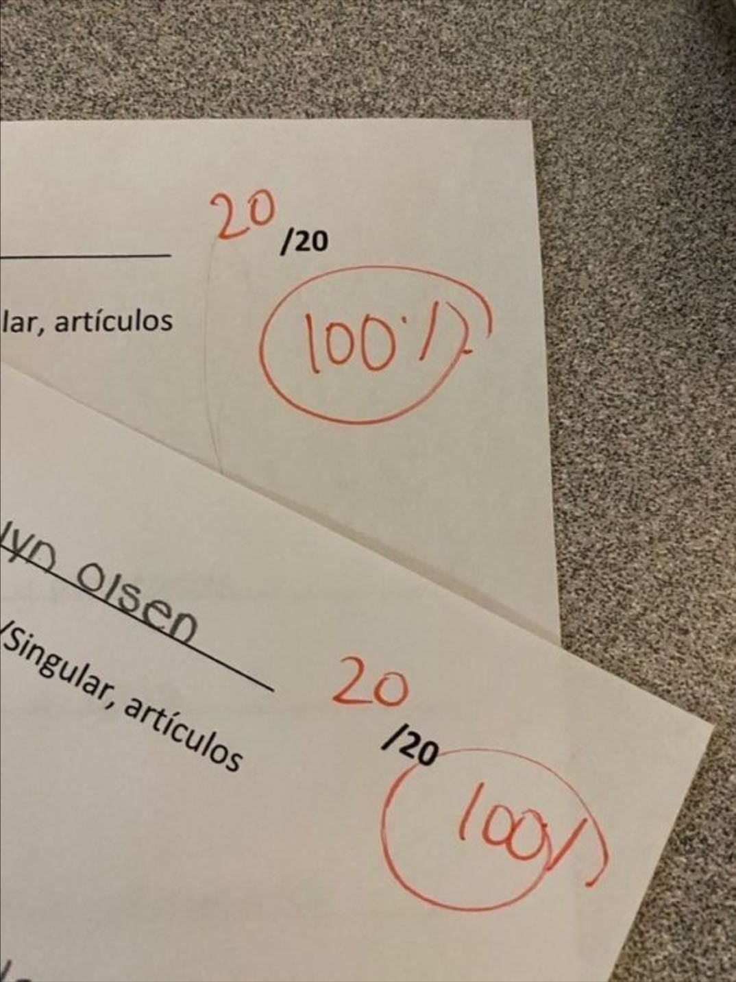 buenas notas