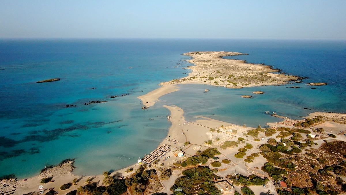 Elafonisi - Crowded beach but very nice