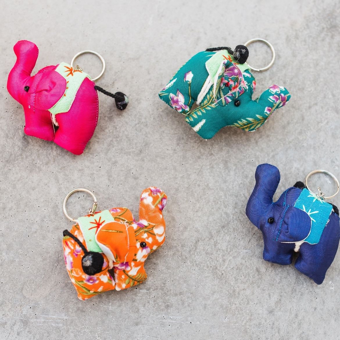 fabric keychain