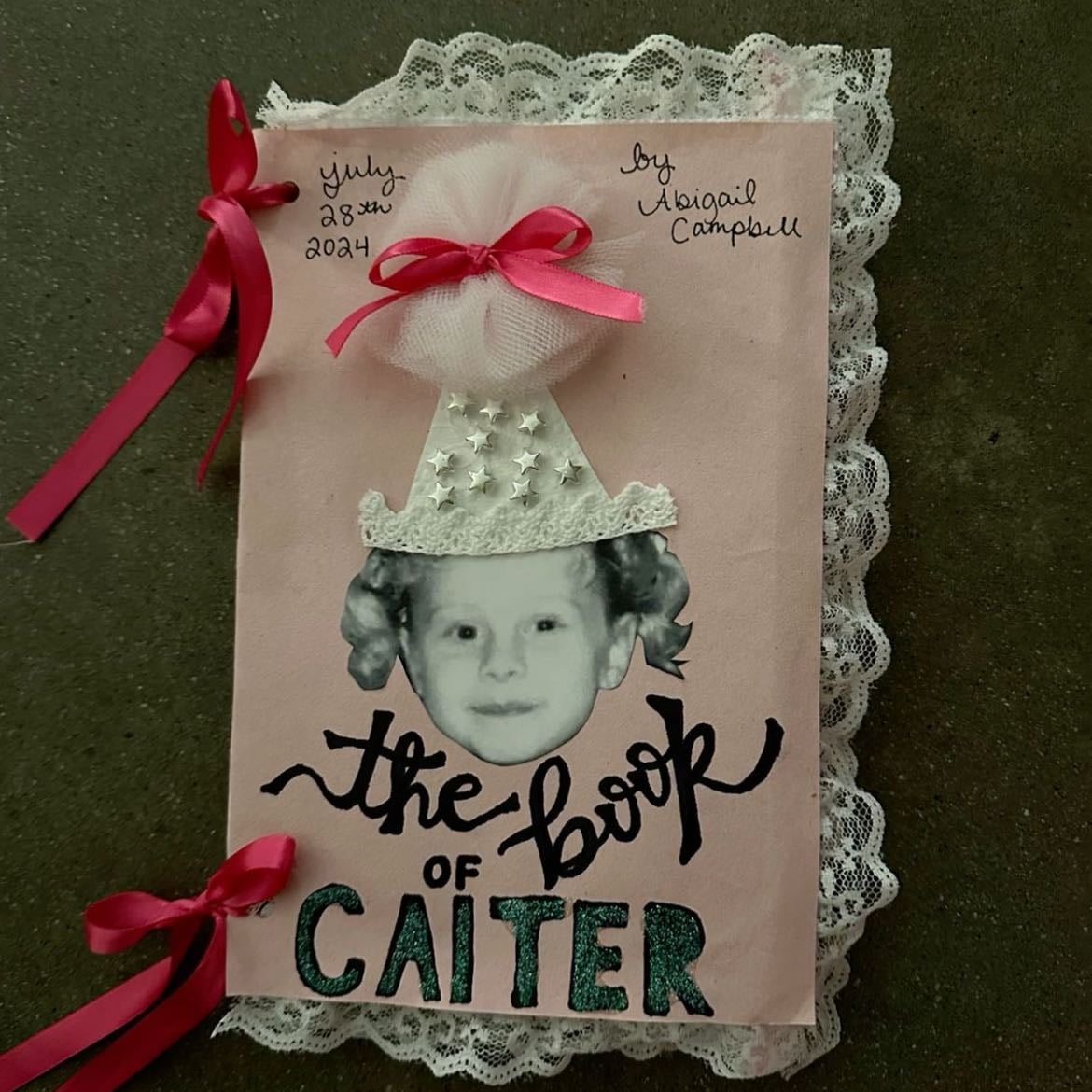 homemade book