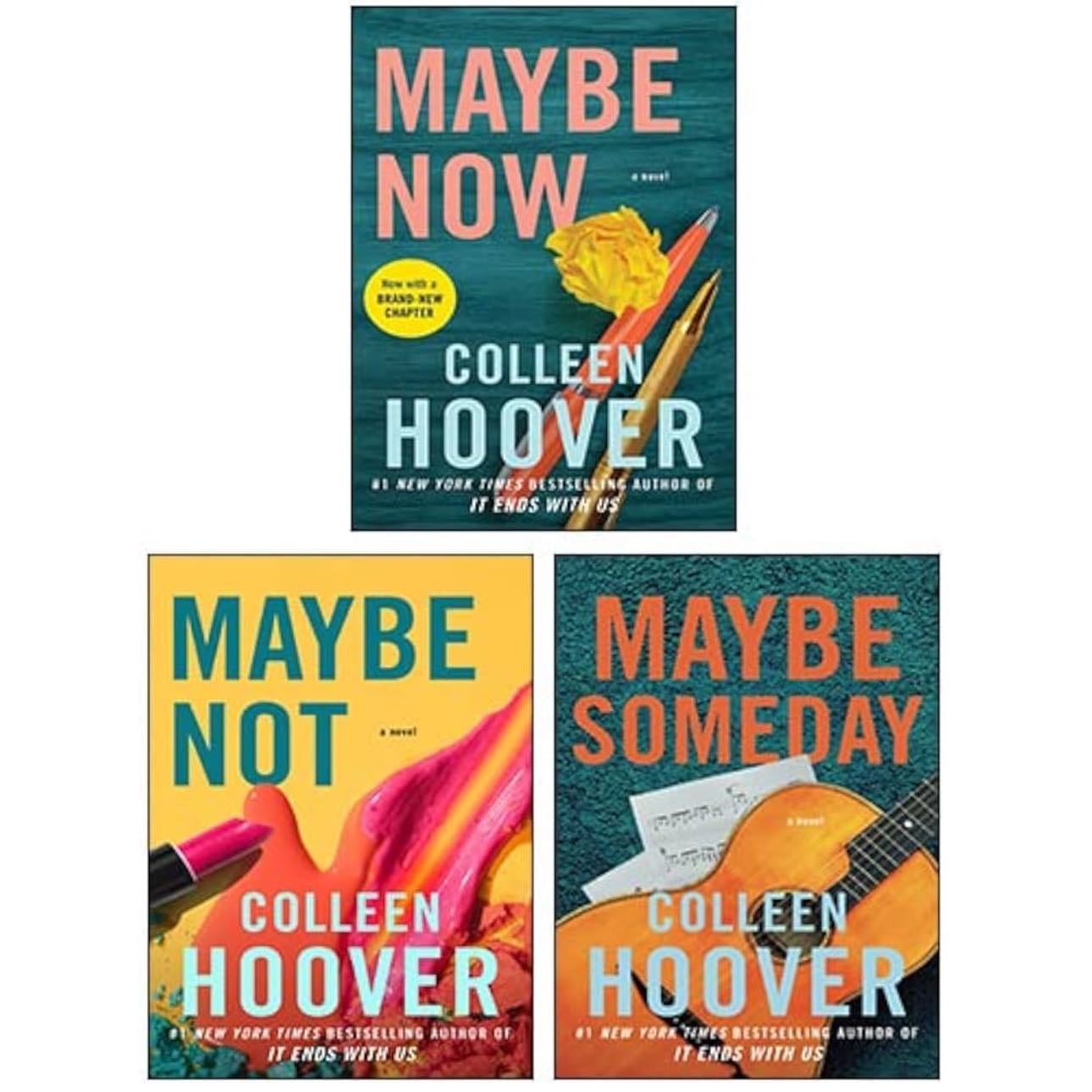 Maybe Someday 3 Books Collection Set By Colleen Hoover Maybe Someday; Maybe Not And Maybe Now - $746.31