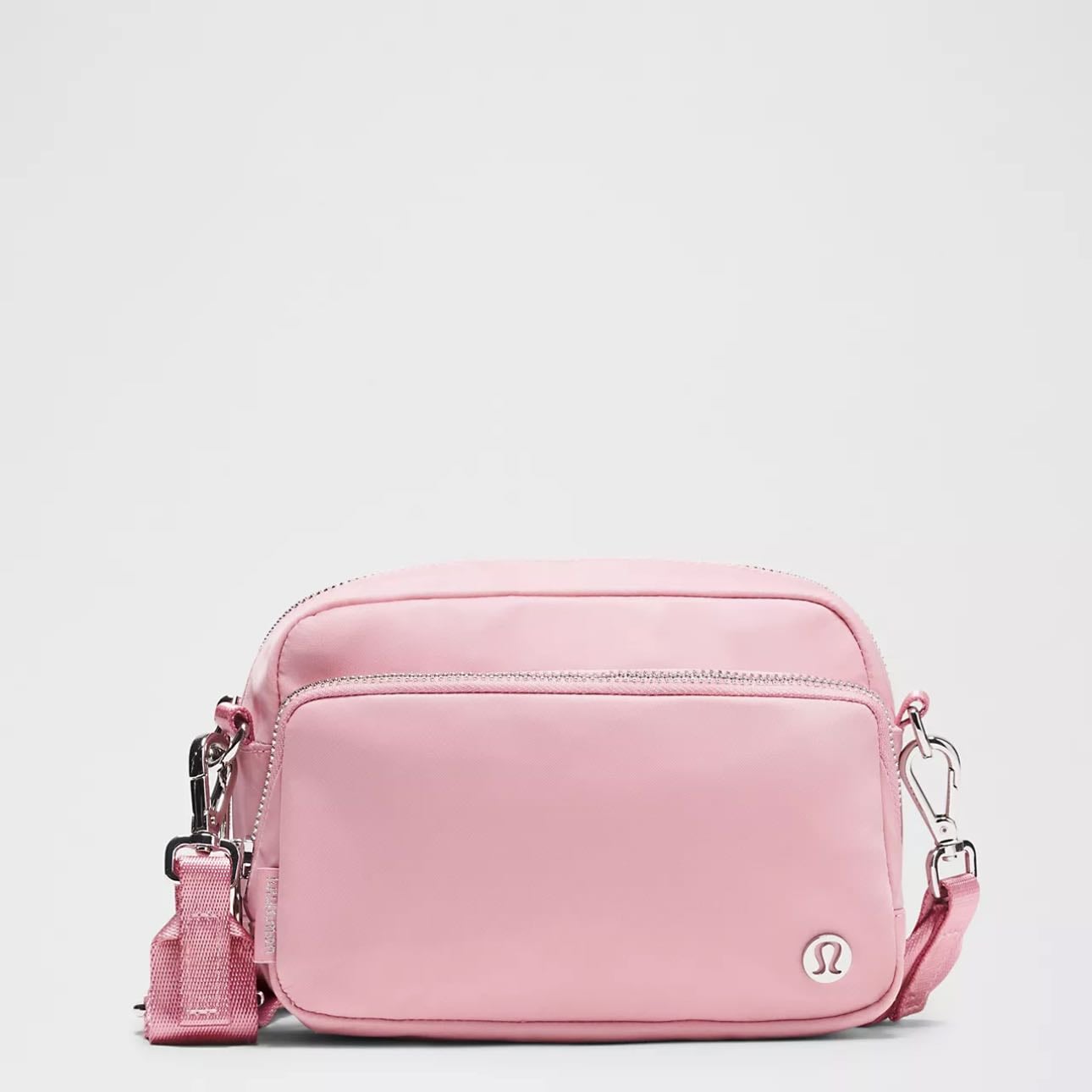 Everywhere Crossbody Bag 2L Metal Hardware - $78 USD Color Pink Tide/Silver
