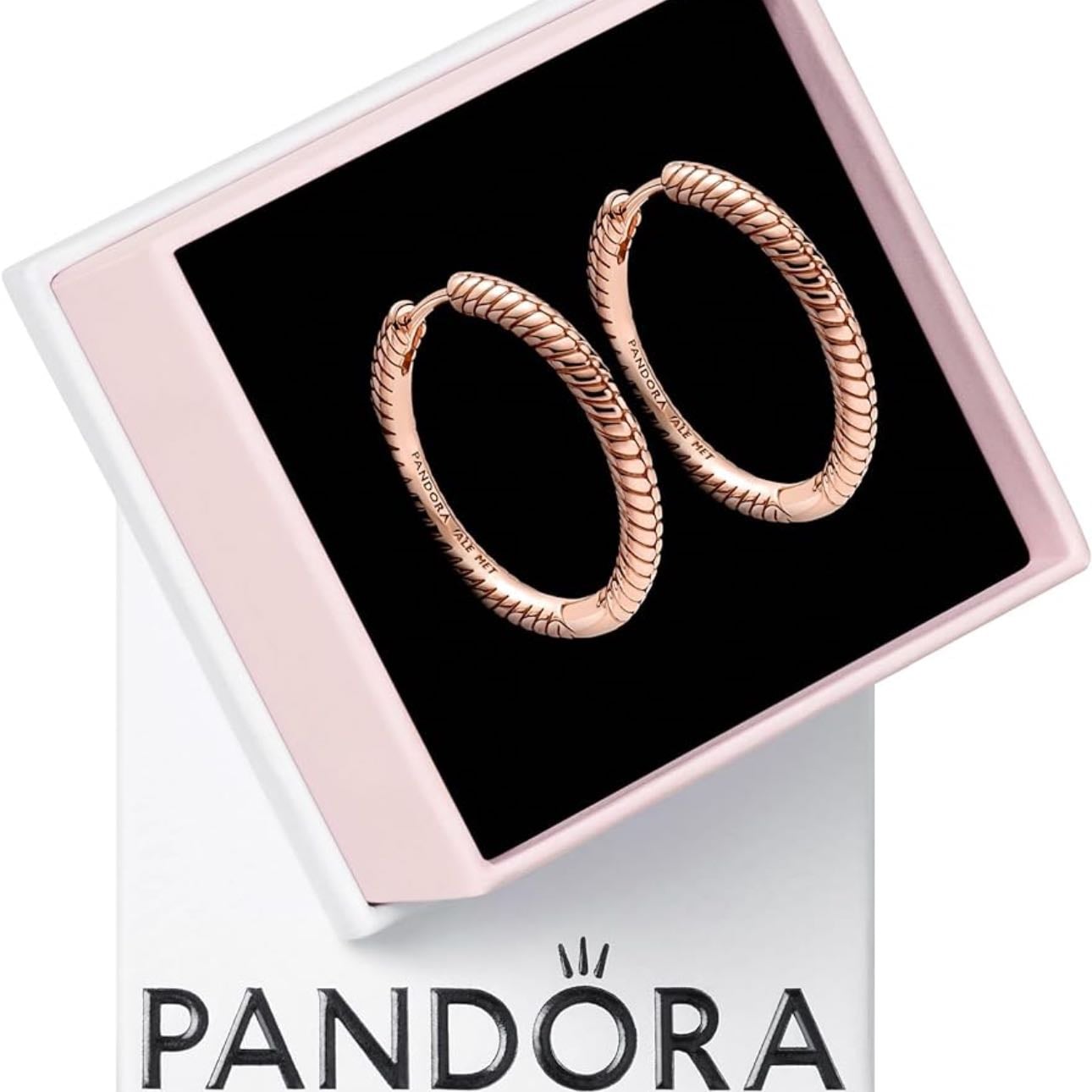 PANDORA Arracadas Hoop Mujer - $3595