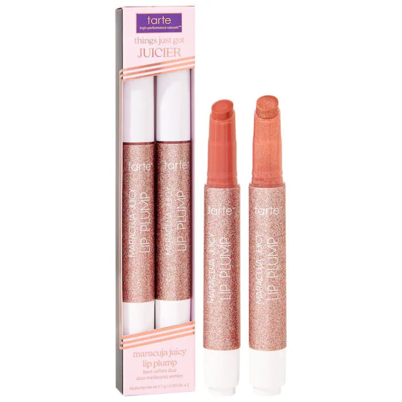 maracuja juicy lip plump best-sellers duo set- Tarte - $920