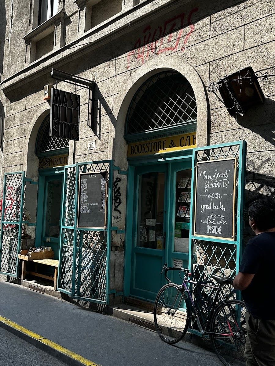 MassolitBudapest Books and Café - Favorite coffee
