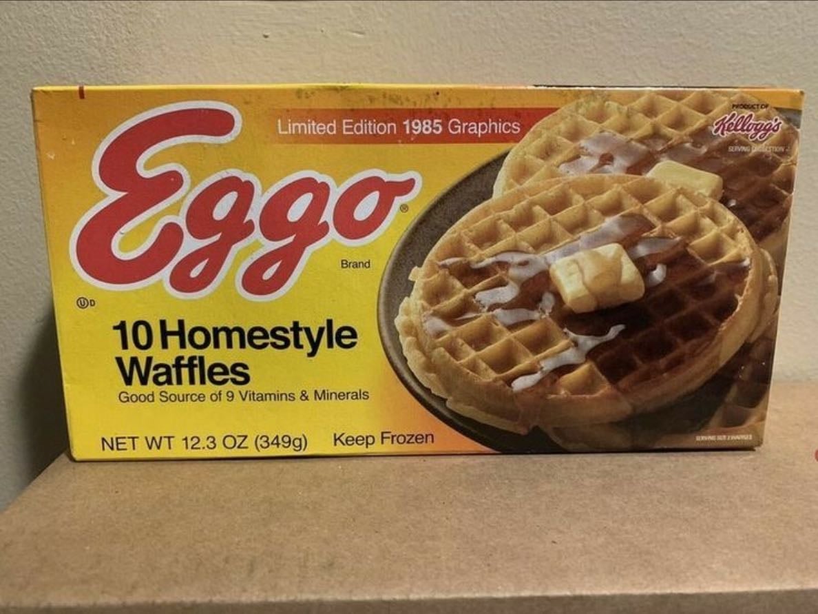 eggo waffles - food