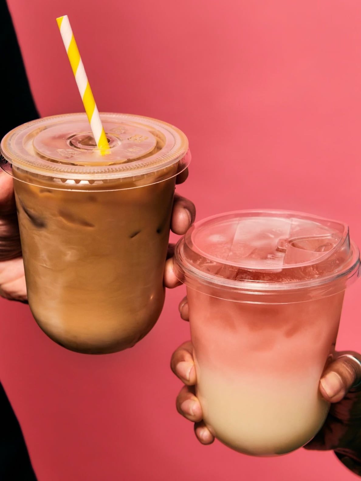 plastic cups with lids - cups