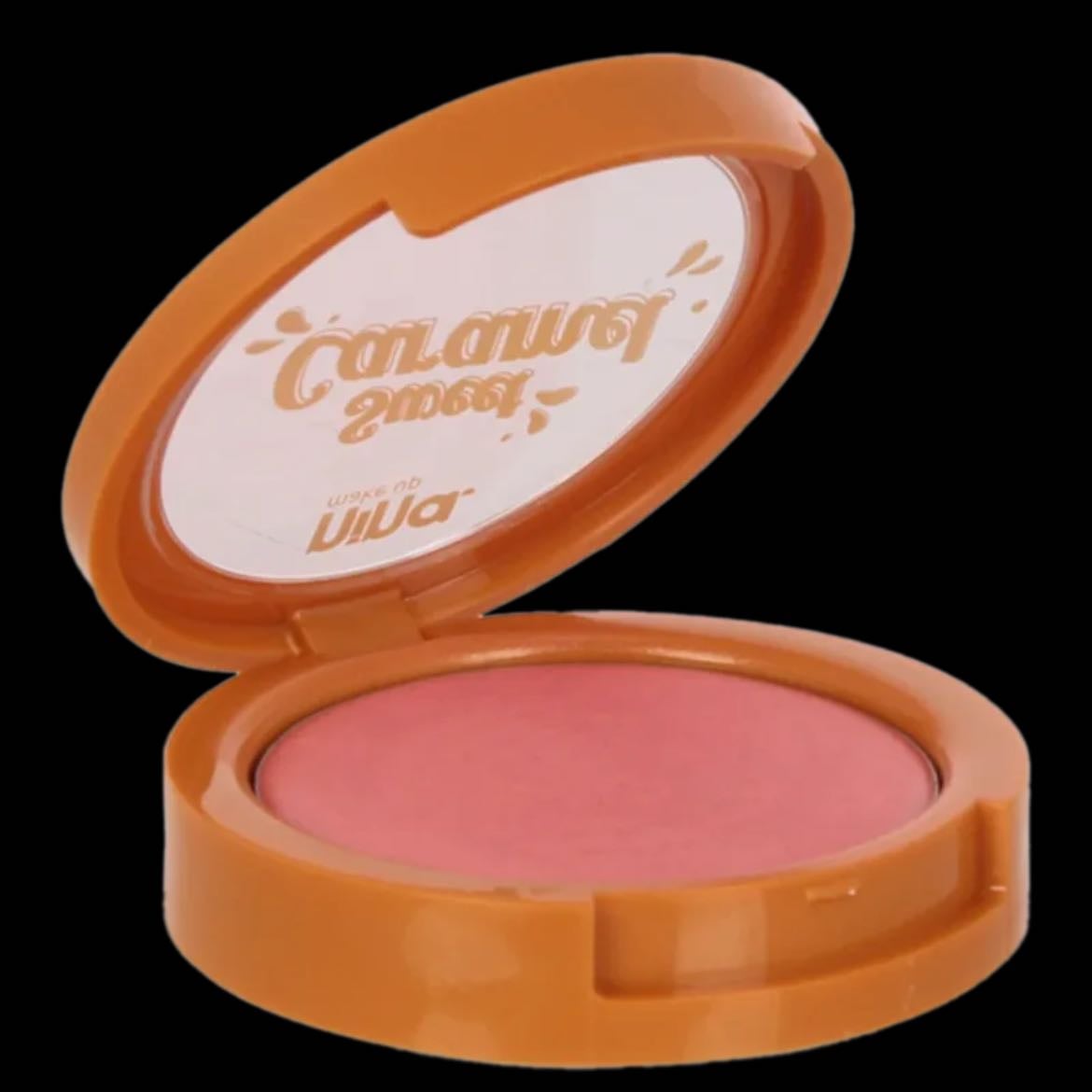 Blush Nina makeup peach caramel