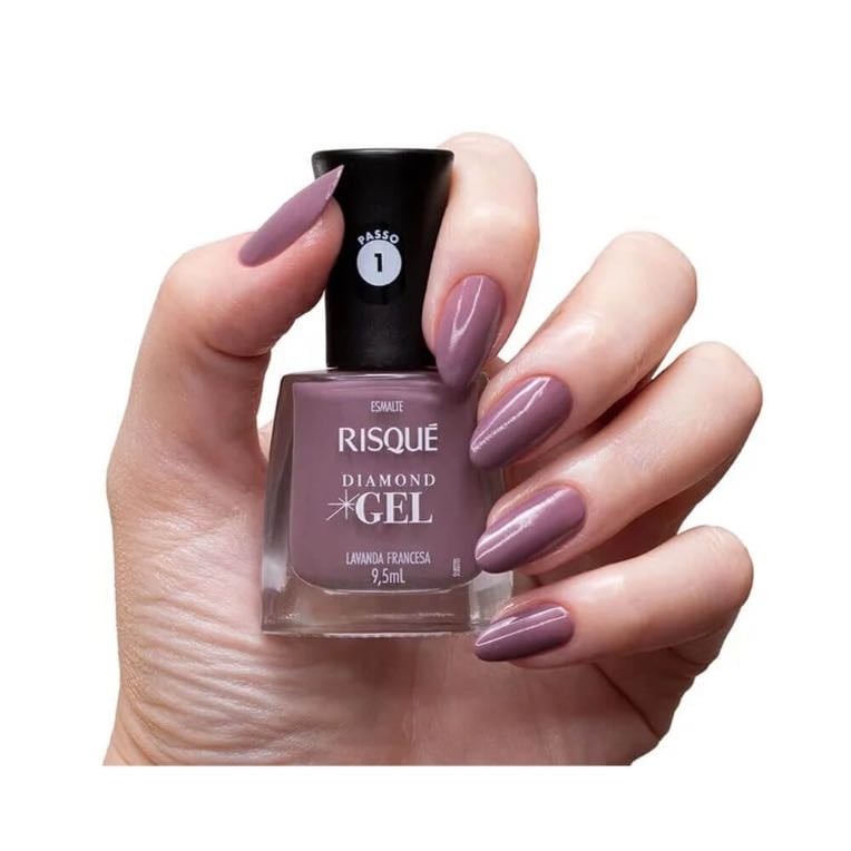 esmalte lavanda francesa risque gel