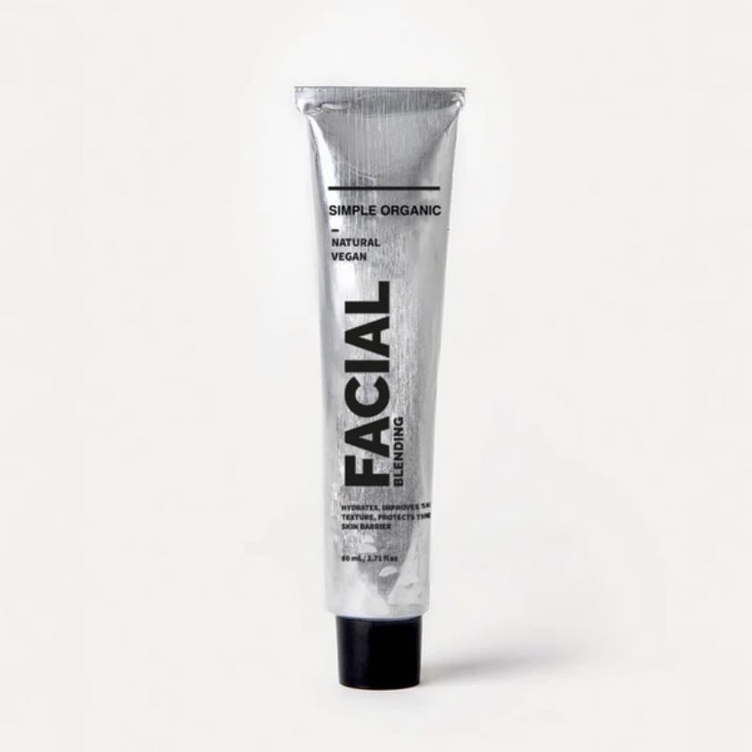 blending facial simple organic