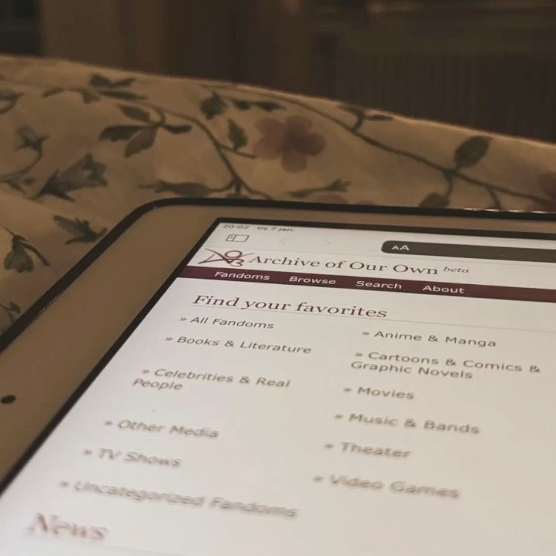 ao3 ✮ ₊˚