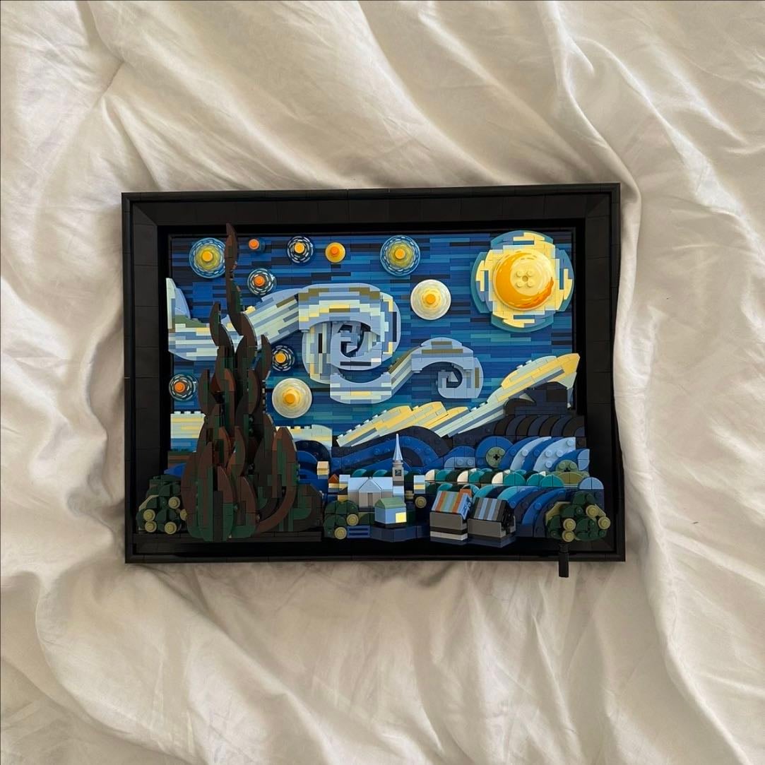 starry night lego set
