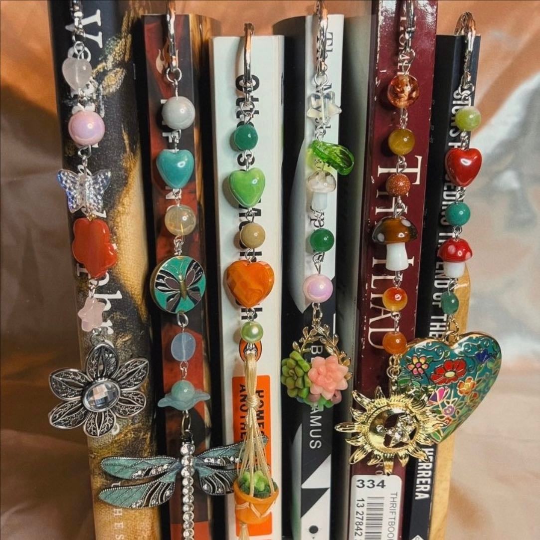 beaded bookmarks