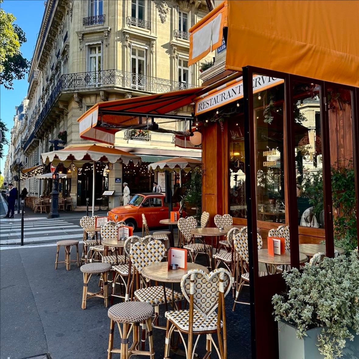 own a café in italy or france