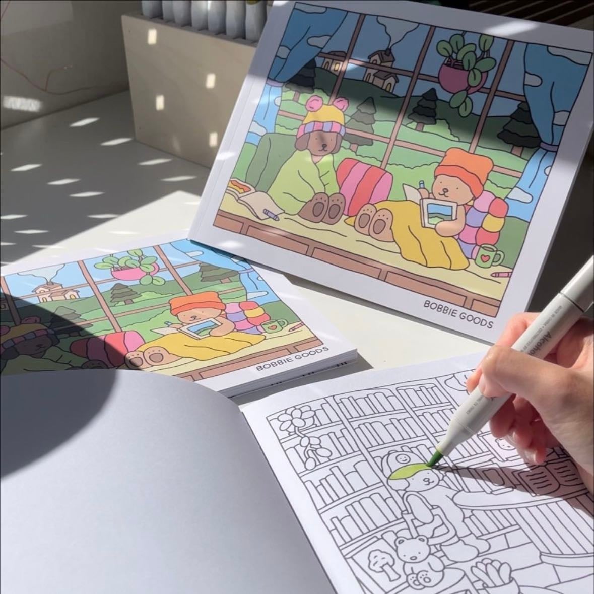bobbie goods coloring book