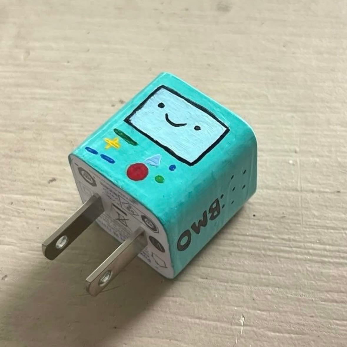 decorate a charging block