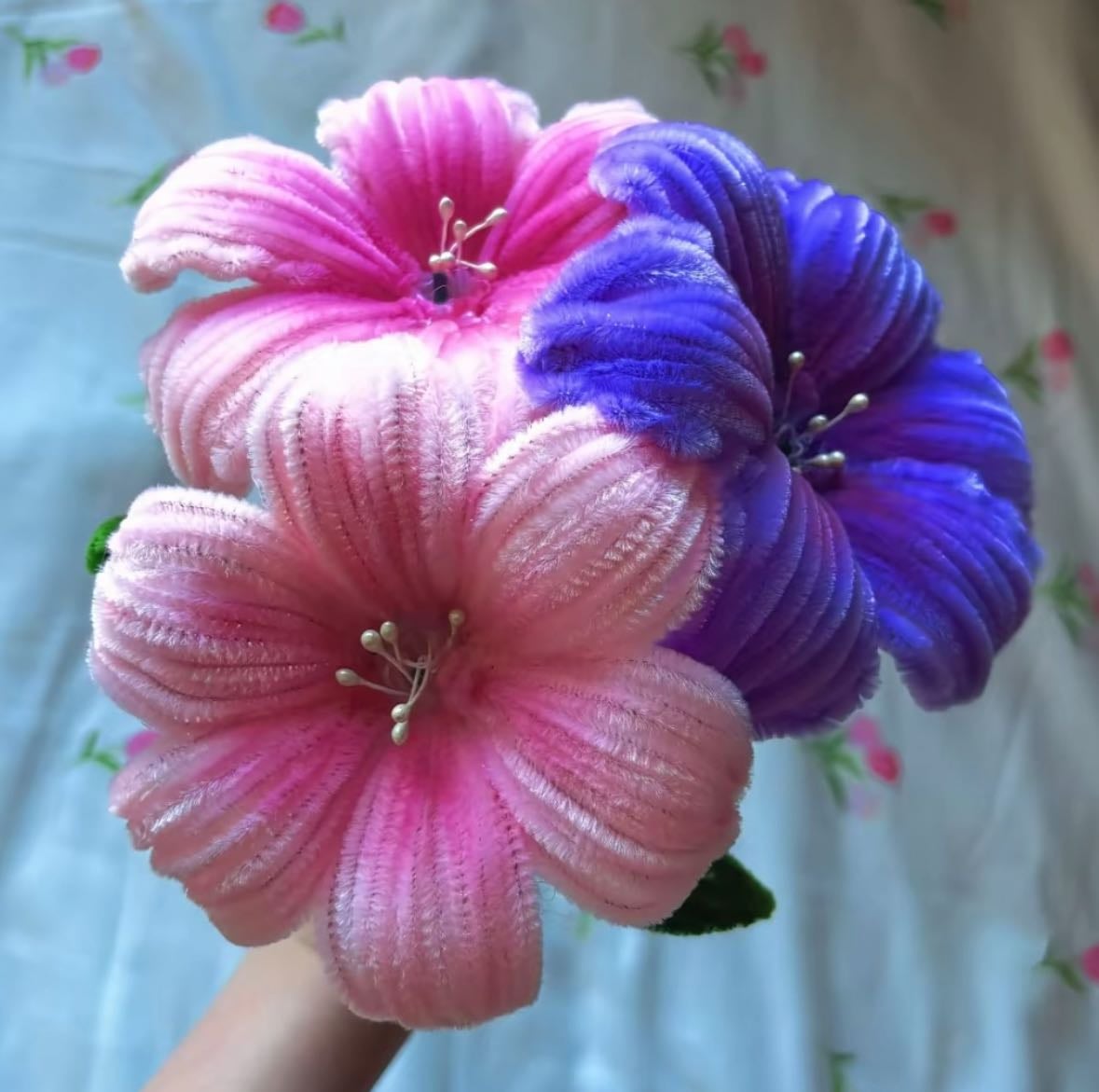 pipe cleaner flowers