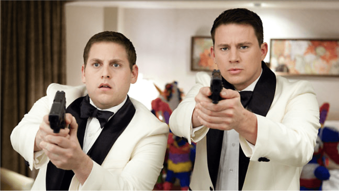 21 Jump Street - DO YOU KNOW WHAT HAPPENS TO HANDSOME GUYS LIKE ME IN JAIL IT RHYMES WITH GRAPE