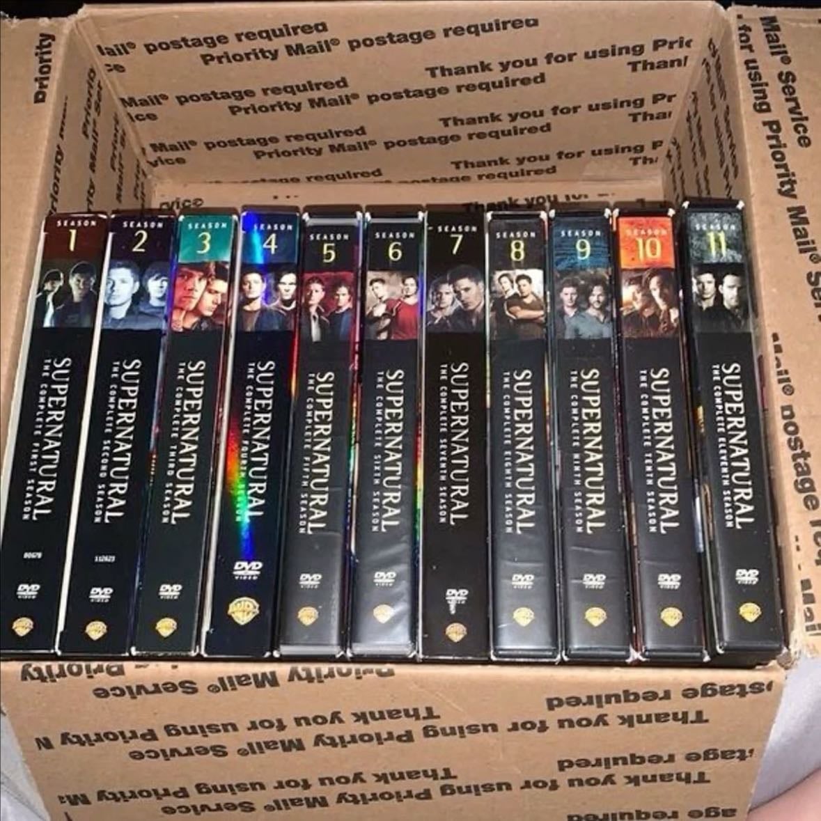 supernatural on dvd