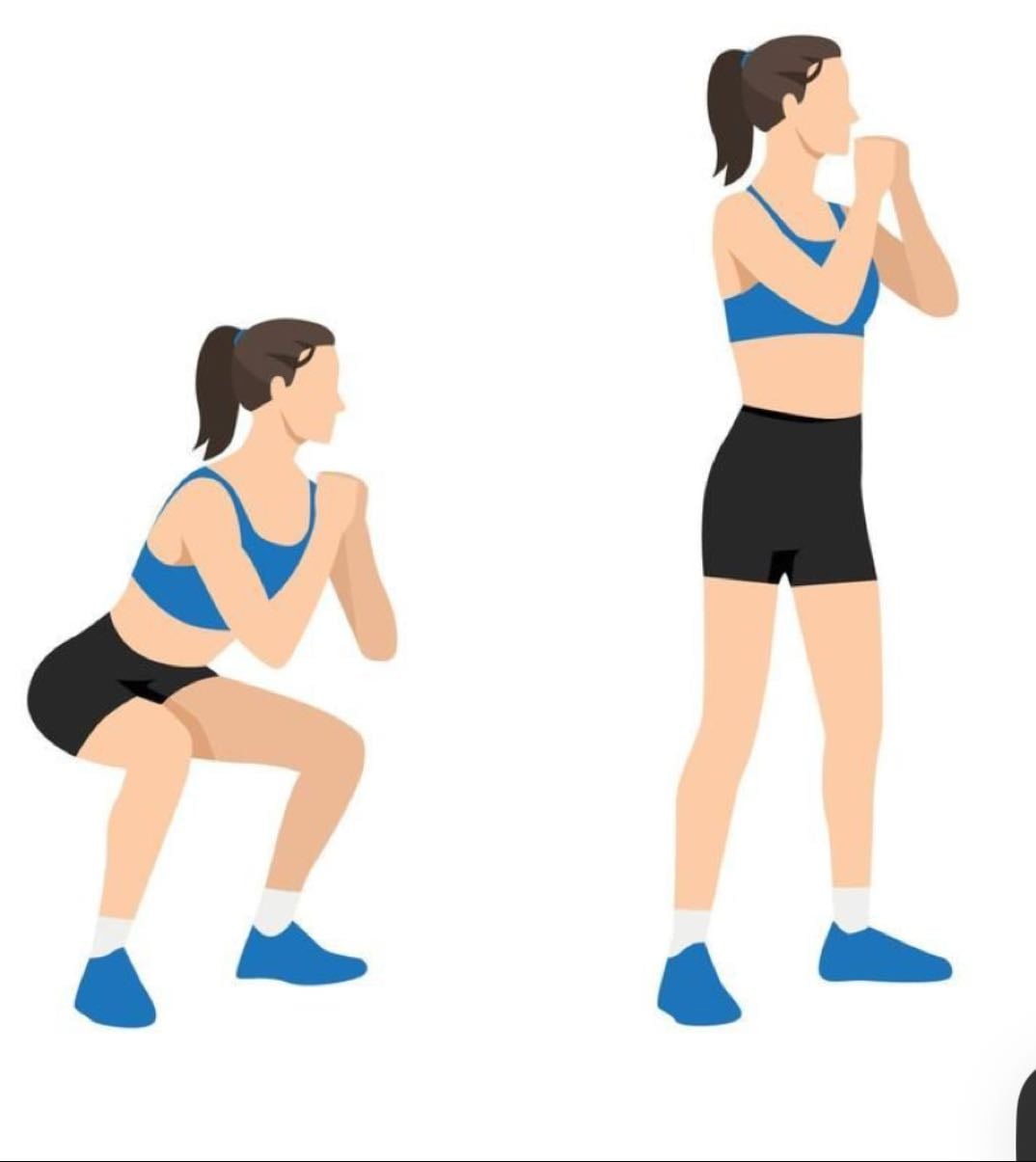 Squats - 10
