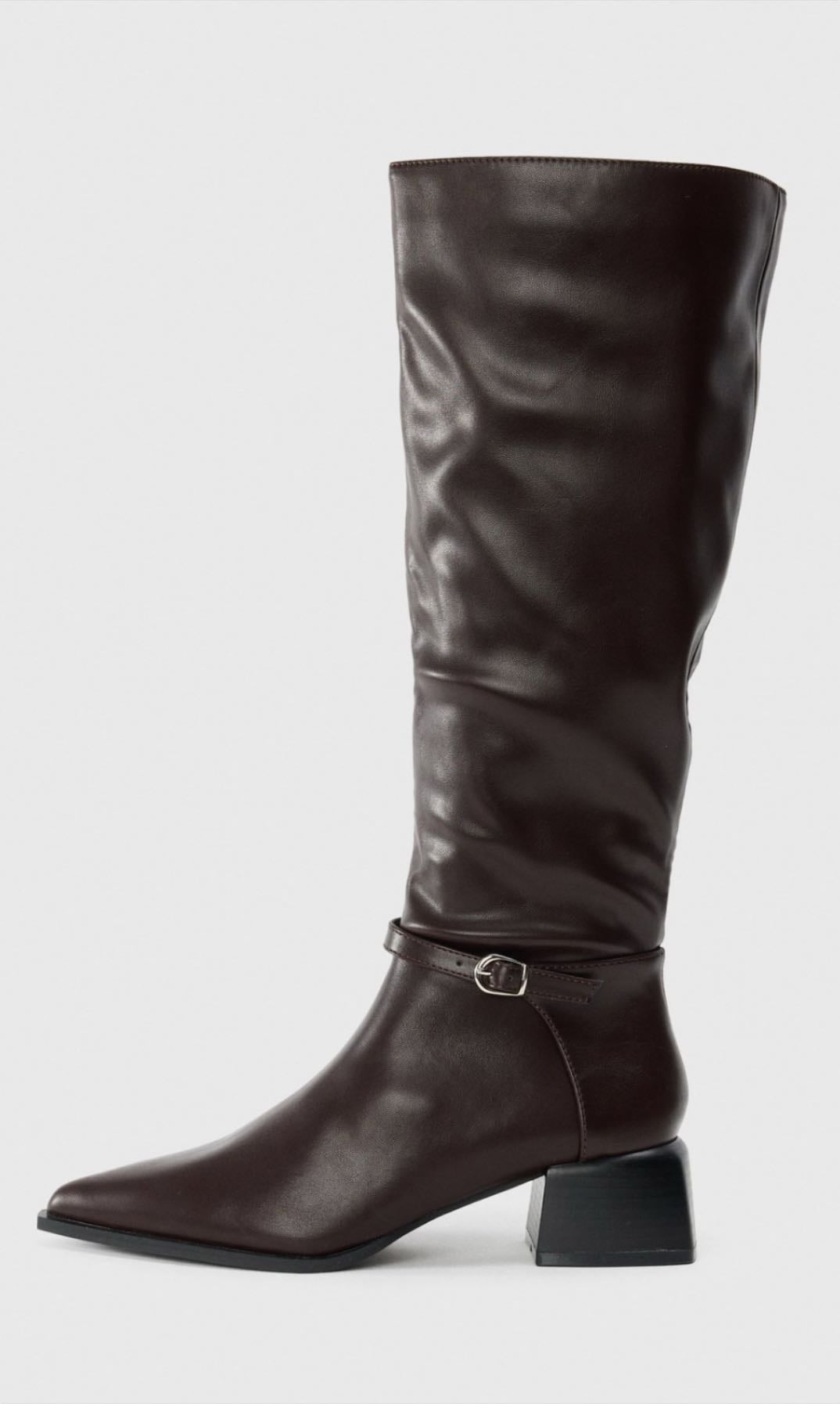 bottes à talons - hautes