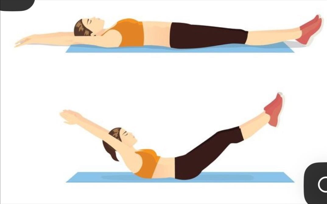 Hollow hold - 3x20s