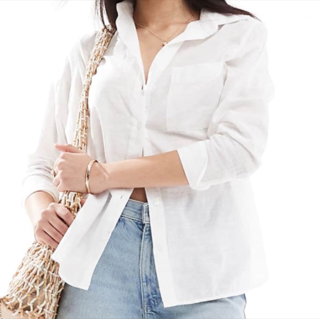 chemise - blanche fluide