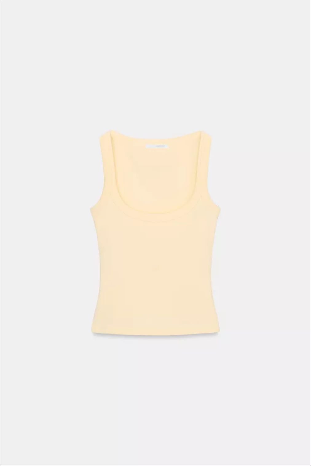 CAMISETA ALGODÓN MANGA SISA - Zara