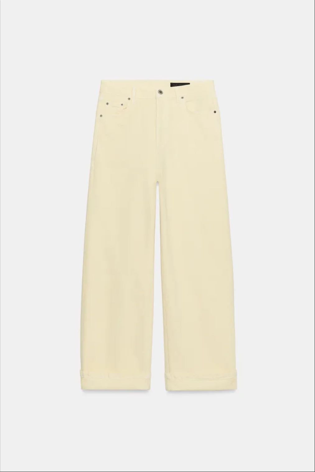 JEANS ZW COLLECTION BAGGY TIRO MEDIO - Zara