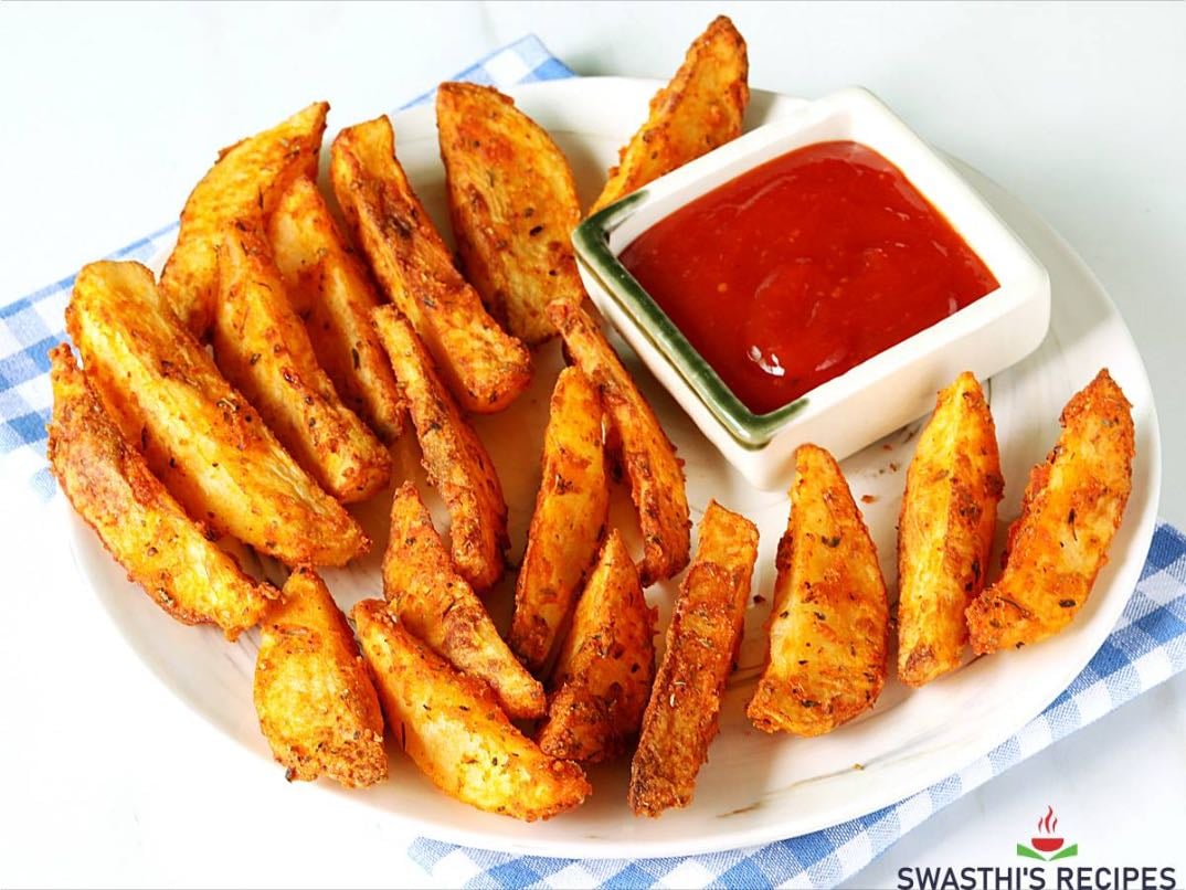 Potato wadges - Testy ๐