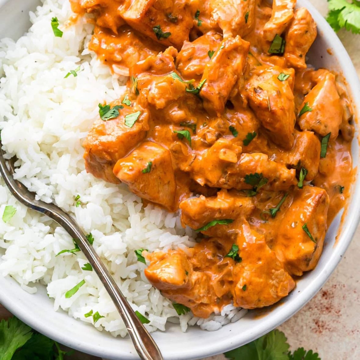 rice with chicken