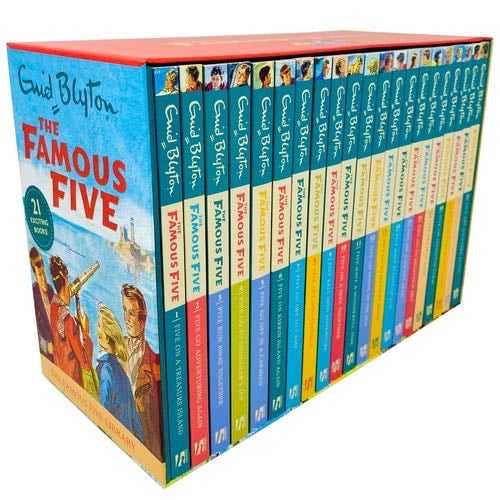 Famous-Five Enid Blyton Complete Collection 21 Books Box Bundle Set - Enid Blyton · 2016