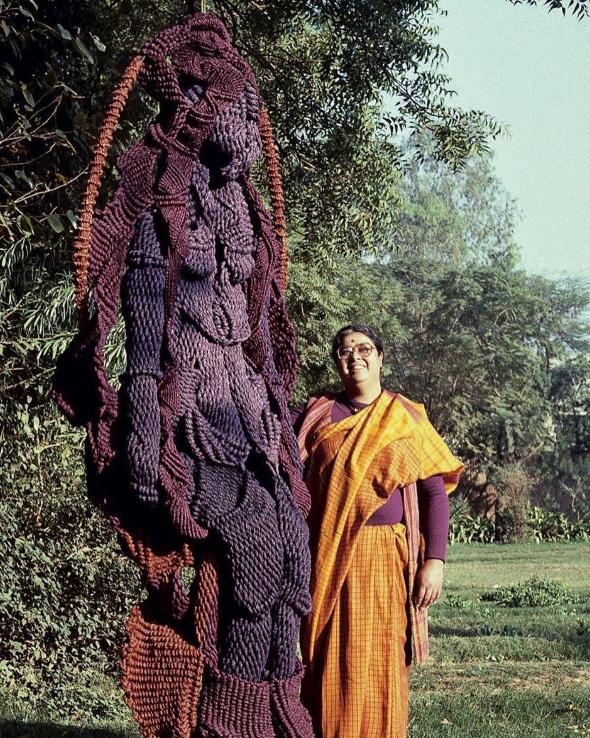 Mrinalini Mukherjee - sculpture artist