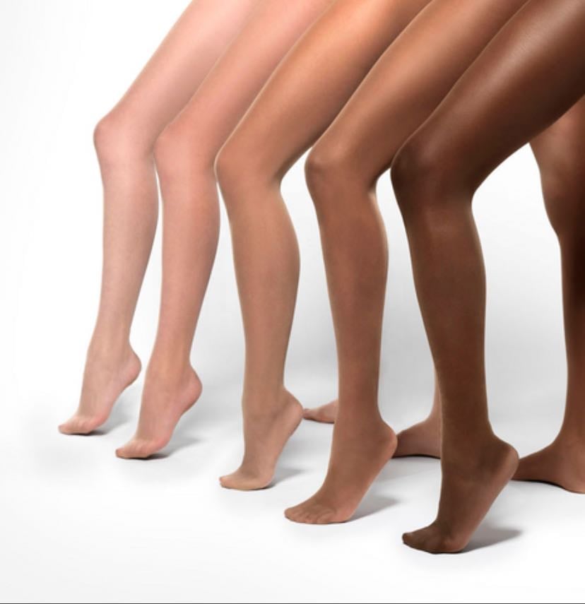 flesh-toned stockings