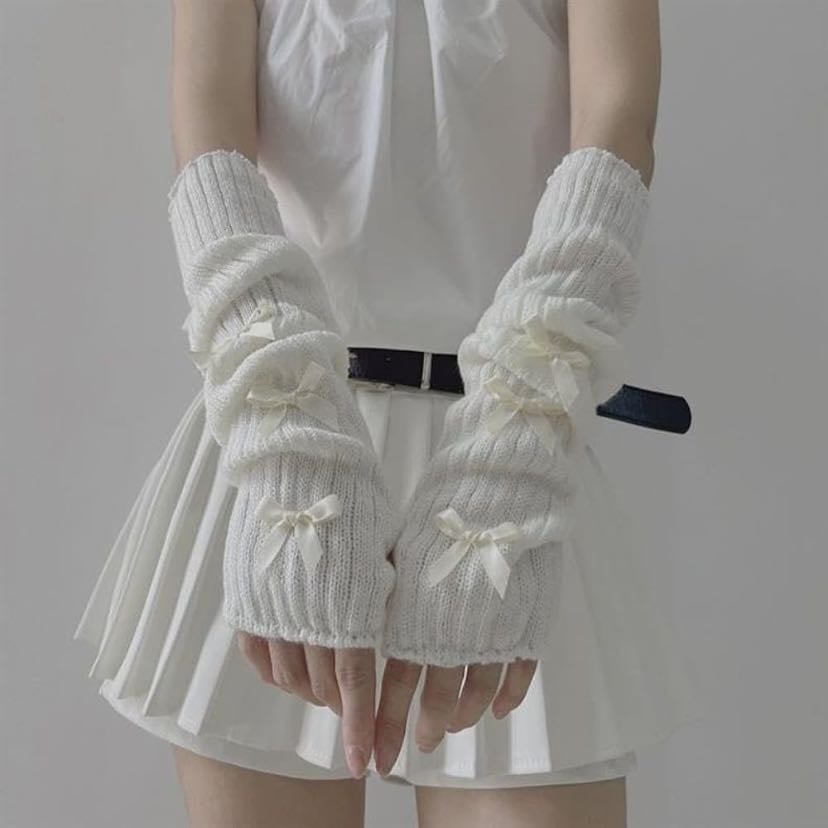 ribbed arm warmers