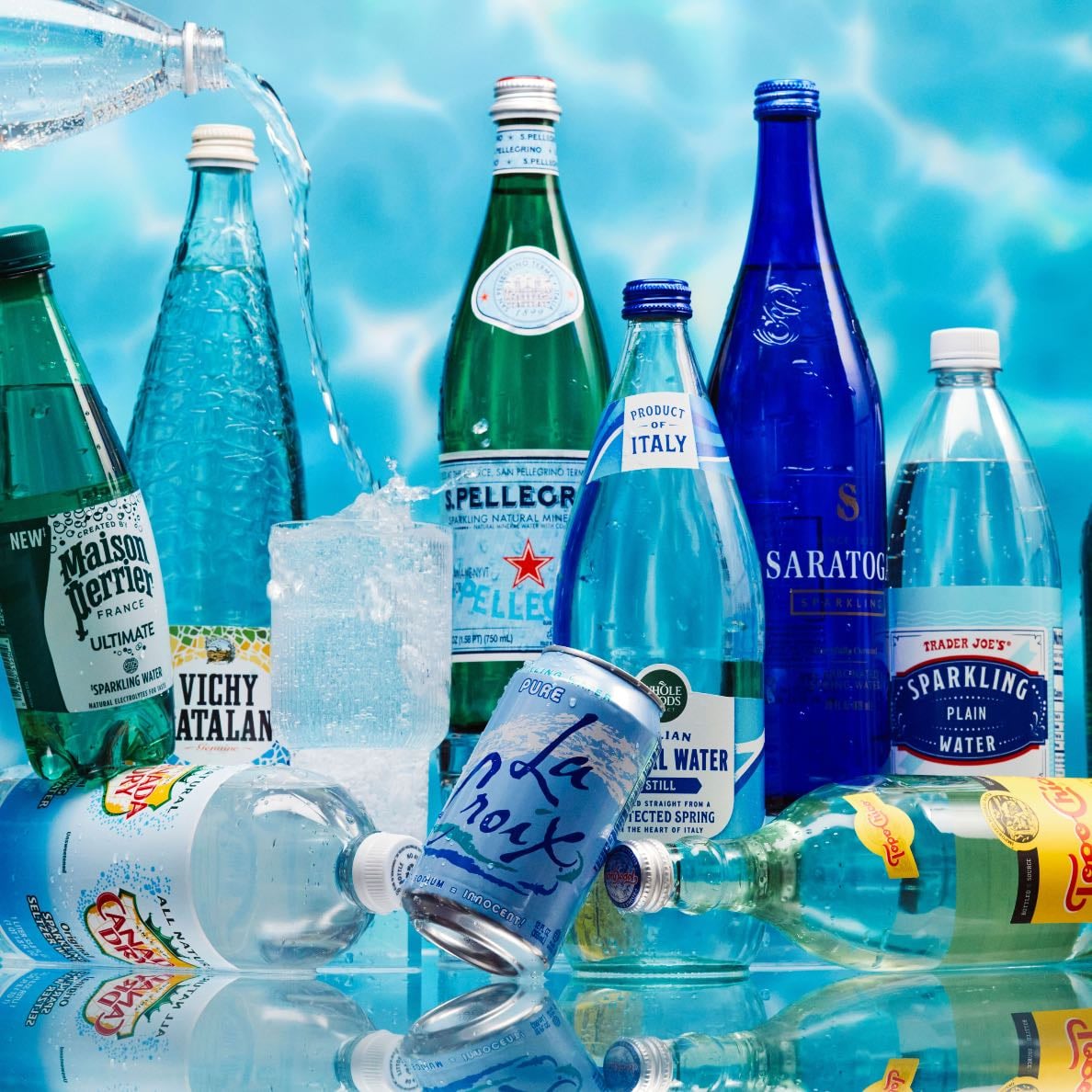 sparkling water