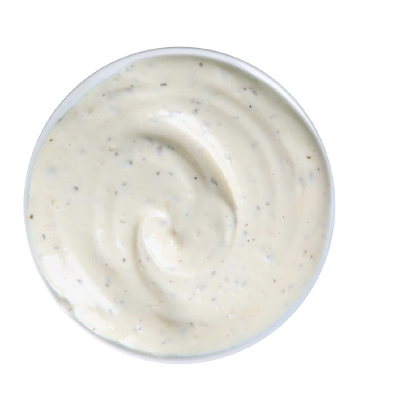 Yogurt con limón y ajo - Pescado, pollo o dip de verdura