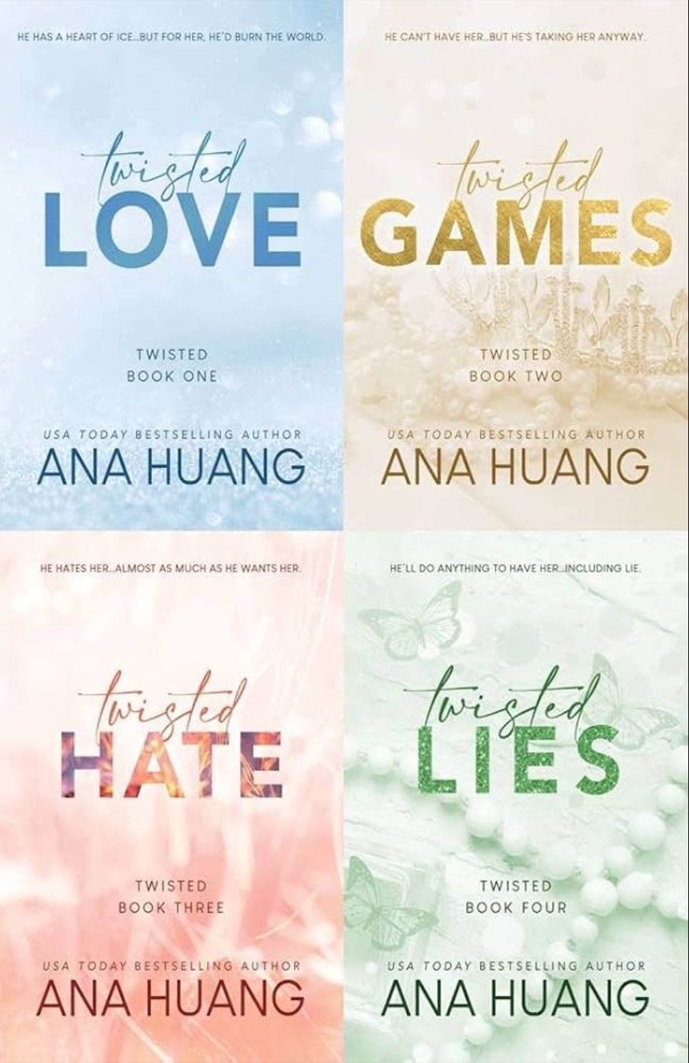 rest of the “twisted” series - last 2 books