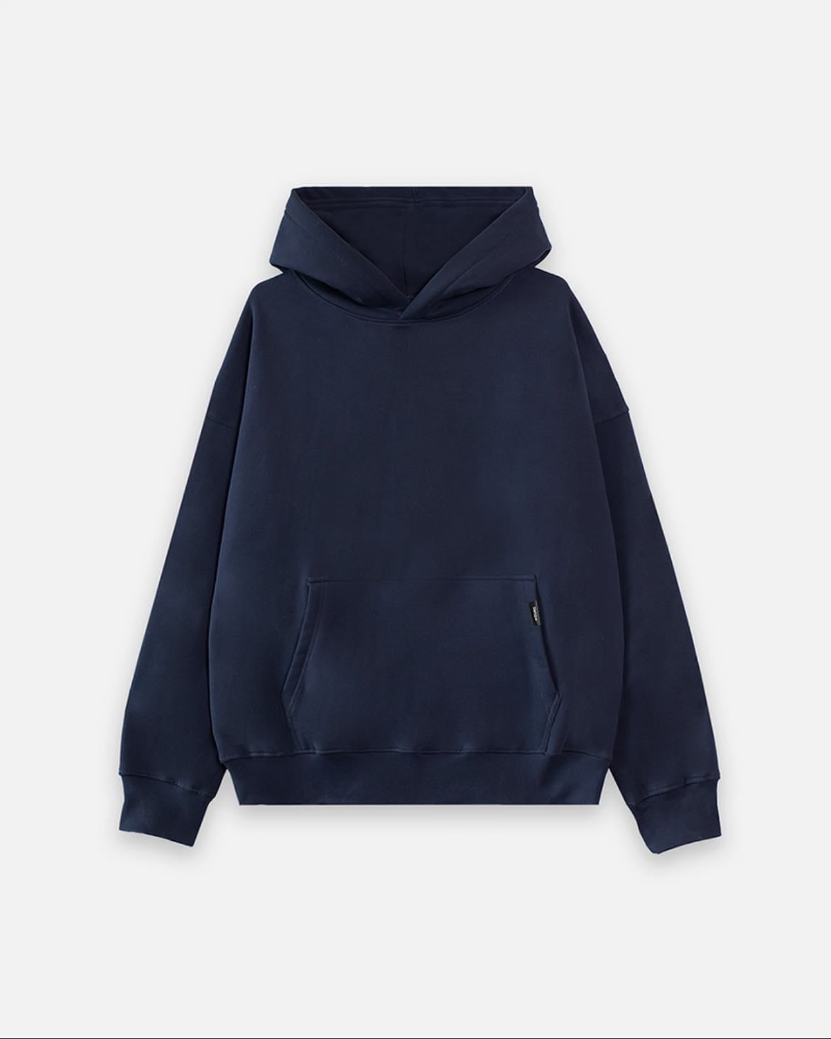 navy blue hoodie