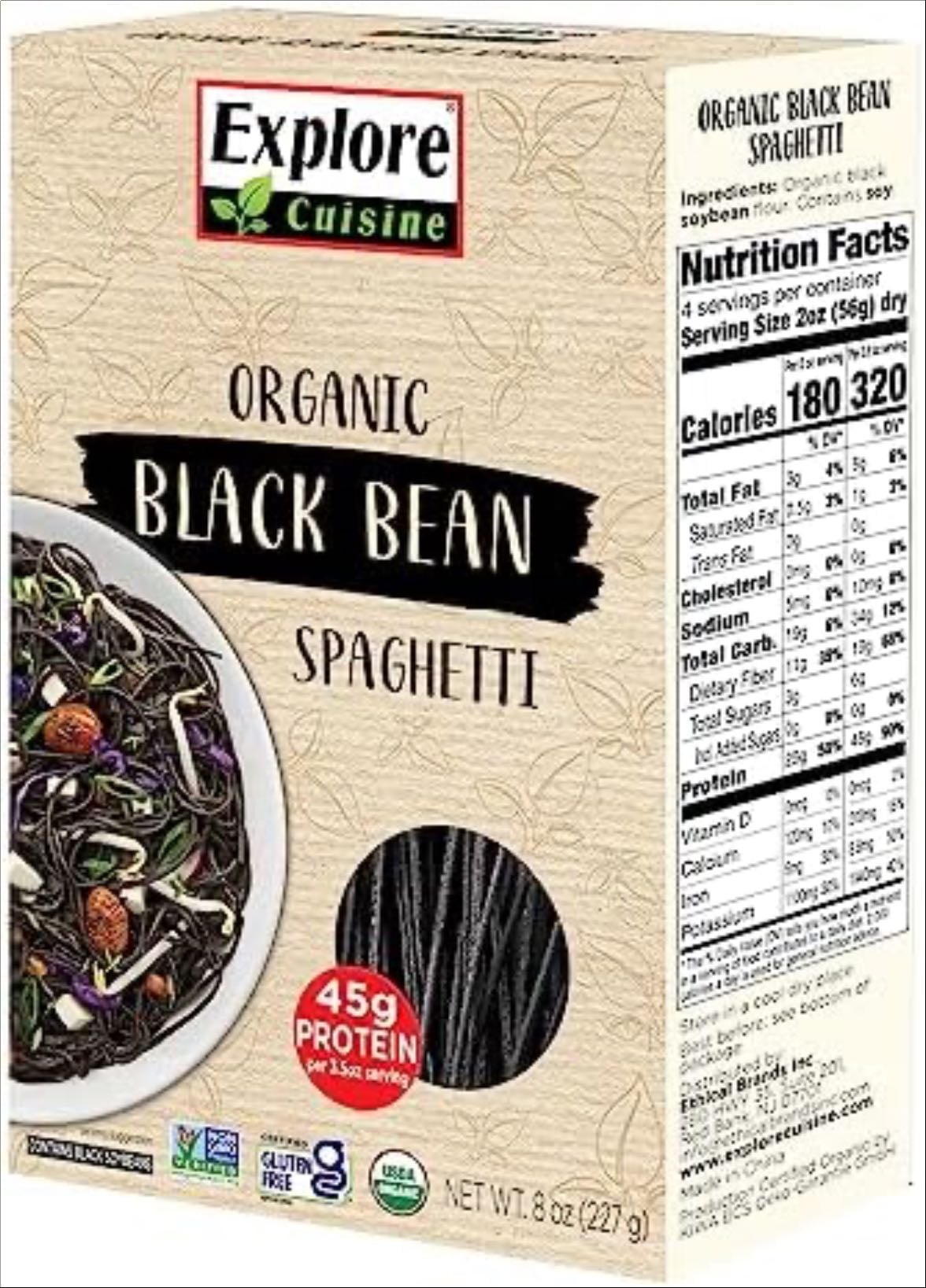 black bean pasta