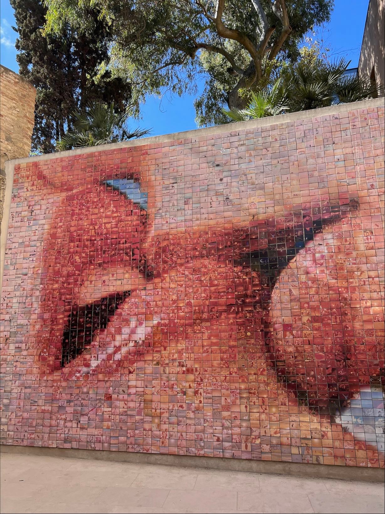 El mural del beso